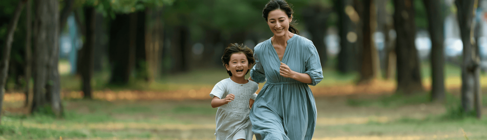 子供の運動会で一緒に走れる